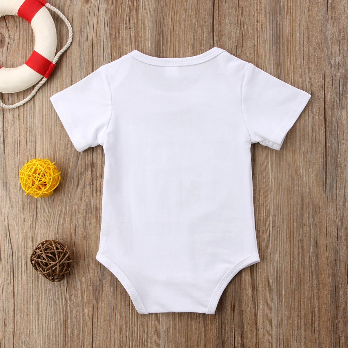 Funny Newborn Infant Baby Boy Girl on Sundays We Watch Football with Daddy Bodysuit Romper